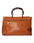 Polly Push Lock Bag, &pound;260, Handbags, Tan, Leather, Back view
